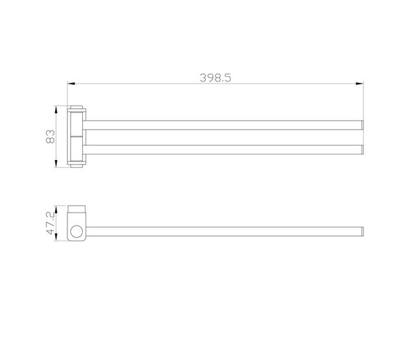 полотенцедержатель WONZON & WOGHAND LOTTE